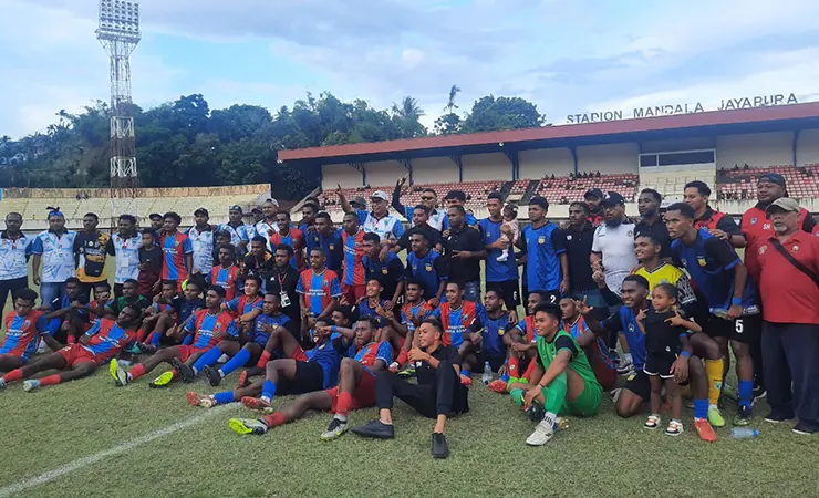 2 Tim Sepakbola Asal Papua Lolos PON XXI