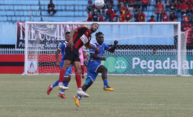 Berlangsung Panas, Derby Papua Berakhir Imbang