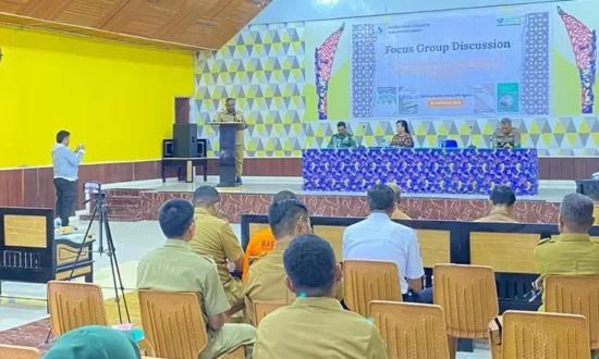 Bupati Asmat Buka FGD Paparan Indikator Statistik Perencanaan dan Evaluasi Pembangunan