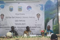 Dinas Kominfo Kabupaten Nabire menggelar pelatihan SIO Papua