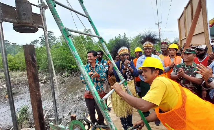 Pemprov Papua Tengah Bangun 14 Rumah Laik Huni