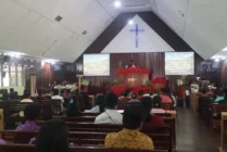 Sekda Asmat Hadiri Ibadah Syukur HUT ke 76 GKI di Tanah Papua