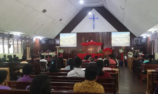 Sekda Asmat Hadiri Ibadah Syukur HUT ke 76 GKI di Tanah Papua