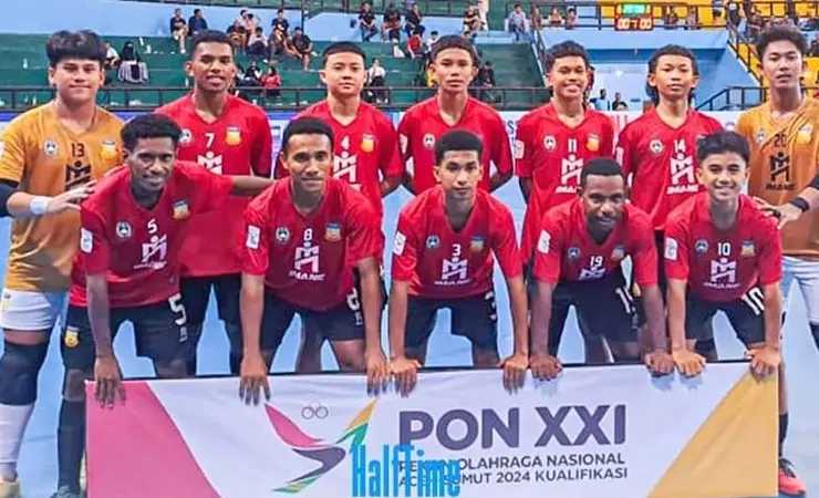 Tim Futsal Putra Papua Gagal Lolos PON XXI