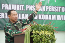 Caption: Panglima TNI Jenderal Agus Subiyanto berkunjung ke Korem 173/PVB Biak, Papua, Kamis (23/11/2023) (Foto: Pendam XVII Cenderawasih)
