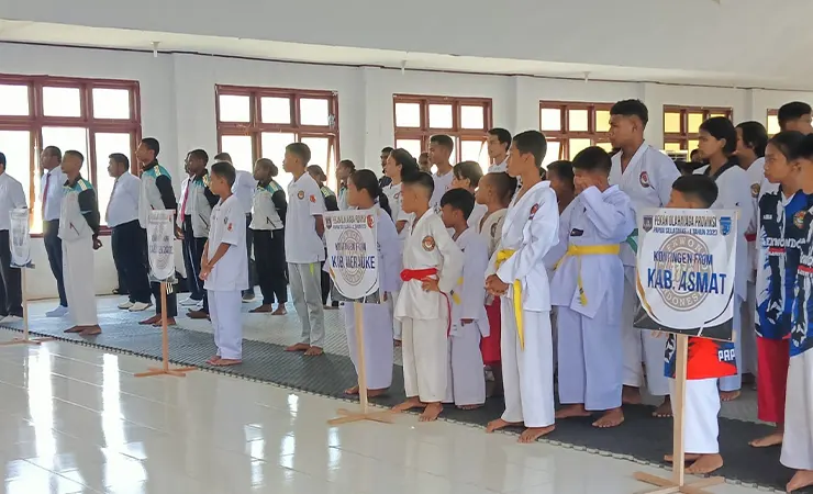 Empat Kelas Cabor Taekwondo Dipertandingkan di Porprov Papua Selatan