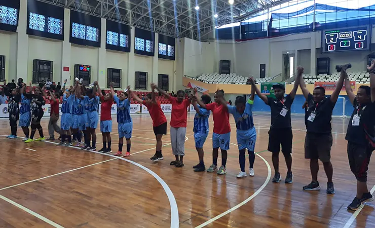Pra-PON XXI, Futsal Putri Papua Menang Mudah Lawan Sulut