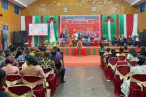 Hadiri Natal Kerukunan Batak, Bupati Asmat Keberagaman Menyatukan Kita