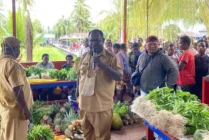 Bupati Asmat Resmikan Pasar Mama-Mama Papua di Distrik Akat