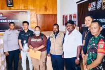 Ketua KPU Papua Tengah Cek Kesiapan Logistik Pemilu di Mimika