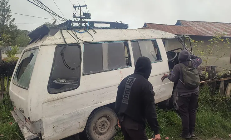 Tabrak Motor, Supir Mobil Starwagon di Wamena Tewas Ditikam OTK