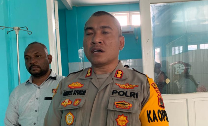 Kapolres Paniai, AKBP Abdus Syukur (Foto: Christian Degei/seputarpapua)