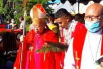 Uskup Agung Merauke, Mgr. Petrus Canisius Mandagi. (Foto: Hendrik Resi/Seputarpapua)