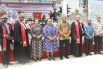 Foto bersama usai ibadah Hari Pekabaran Injil ke 169 tahun di Tanah Papua. (Foto: Vidi/Seputarpapua)