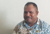 Moses Yarangga, Plt Kepala BPBD Kabupaten Mimika, Provinsi Papua Tengah. (Foto: Fachruddin Aji/Seputarpapua)