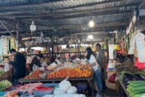 Aktifitas jual beli di Pasar Sentral Kota Timika. (Foto: Anya Fatma/Seputarpapua)