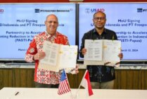 PTFI menandatangani kemitraan dengan USAID untuk program Partnership to Accelerate Stunting Reduction in Indonesia for Papua Chapter (PASTI Papua). (Foto: Ist)