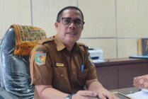 Suharso, Plt Kepala Dinas Perumahan, Pemukiman dan Pertanahan Kabupaten Mimika. (Foto: Fachruddin Aji/Seputarpapua)