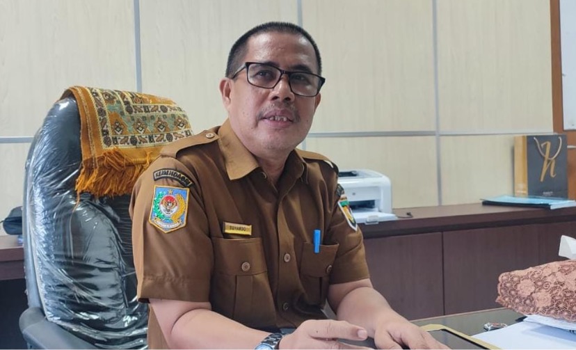 Suharso, Plt Kepala Dinas Perumahan, Pemukiman dan Pertanahan Kabupaten Mimika. (Foto: Fachruddin Aji/Seputarpapua)
