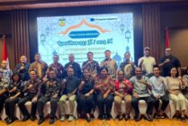 Foto bersama manajemen PT Freeport Indonesia dengan jajaran Pemkab Mimika (Foto: Anya Fatma/Seputarpapua)