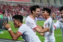 Selebrasi Timnas Indonesia U-23 usai menang adu penalti melawan Korea Selatan dalam perhelatan Piala Asia U-23. (Foto: Dok PSSI)