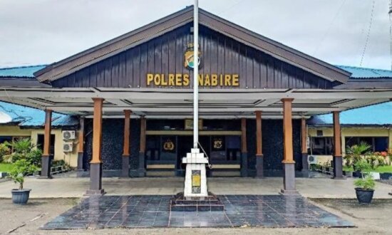 Gedung Polres Nabire (Foto: Humas Polres Nabire)