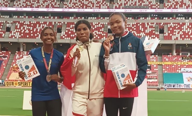 Empat Atlet Pelatnas Mimika Raih Medali Ajang Singapore Open