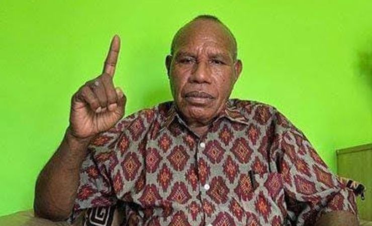 Herman Yoku, Kepala Suku Besar Wikaya sekaligus Ketua Dewan Adat Suku Besar Wikaya So Yoskamto. (Foto: Dok pribadi Herman Yoku)