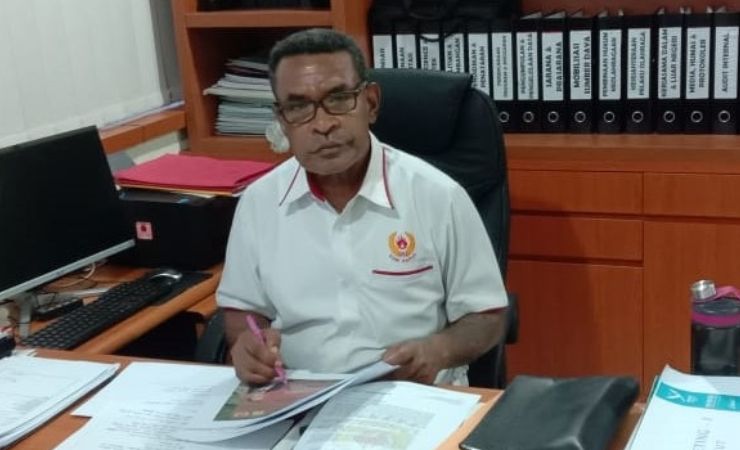 Sekretaris Umum (Sekum) KONI Papua, George Weyasu. (Foto: Vidi/Seputarpapua)