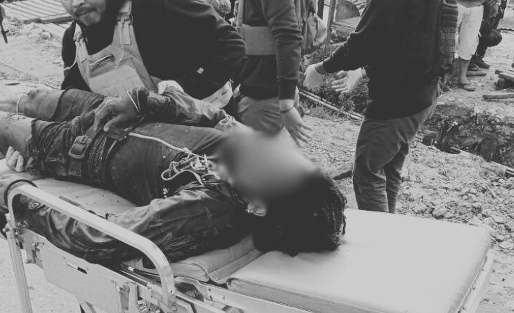 Anggota TPNPB yang tewas tertembak di Paniai saat di evakuasi. (Foto: Ist)