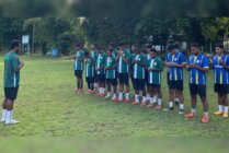 Tim sepakbola putra PON asal Papua. (Foto: Dok Moses Banggo)