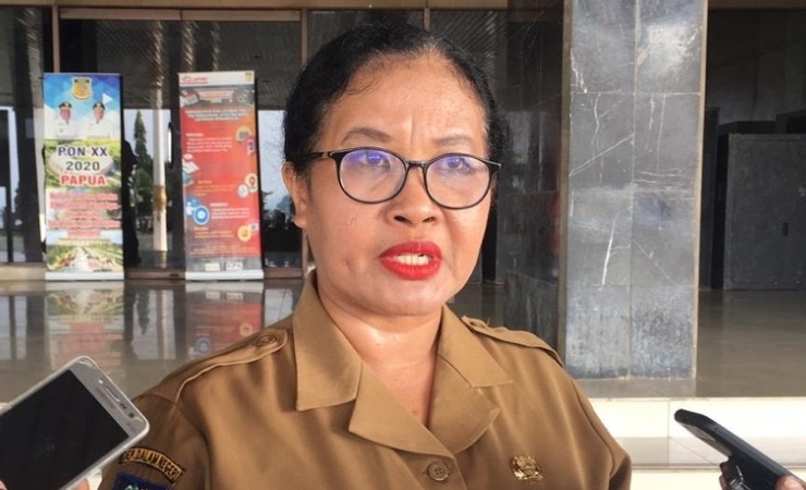 Suzana Wanggai, Kepala Badan Pengelola Perbatasan dan Kerja sama Papua. (Foto: Vidi/Seputarpapua)