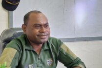 Kanit Reskrim Polsek Kuala Kencana Ipda Yusak Sawaki saat ditemui wartawan di Kantor Polsek Kuala Kencana, Jumat (12/7/2024) (Foto: Fachruddin Aji/Seputarpapua)