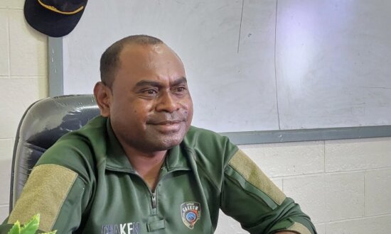 Kanit Reskrim Polsek Kuala Kencana Ipda Yusak Sawaki saat ditemui wartawan di Kantor Polsek Kuala Kencana, Jumat (12/7/2024) (Foto: Fachruddin Aji/Seputarpapua)