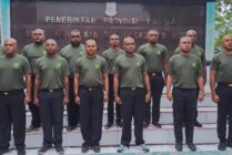 15 dari 47 Polhut Provinsi Papua. (Foto: KLH Papua)