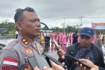 Kapolres Mimika AKBP I Komang Budiartha saat ditemui wartawan di Mapolres Mimika, Jalan Agimuga Mile 32, Rabu (14/8/2024) (Foto: Fachruddin Aji/Seputarpapua)