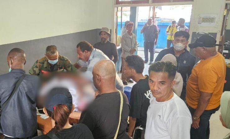 Suasana di ruang jenazah RSUD Merauke. (Foto: Hendrik Resi/Seputarpapua)