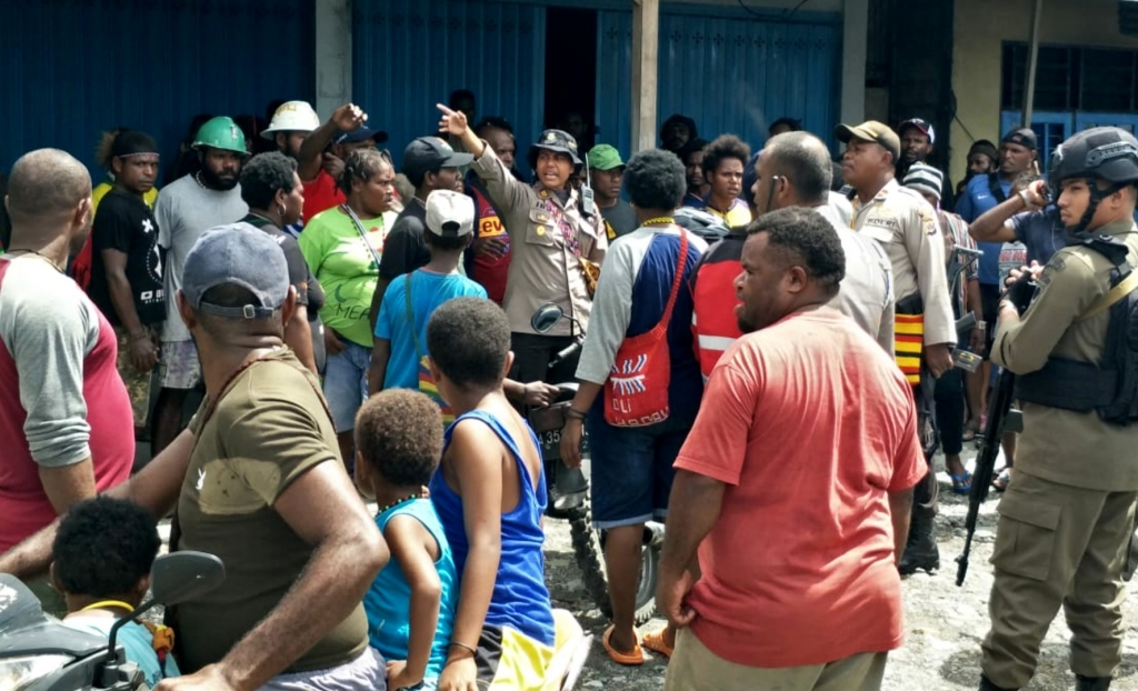 Polisi Proses Hukum Penyebar Hoax Berujung Aksi Massa di Timika