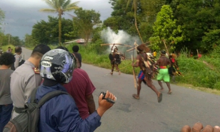 Polda Papua Tambah Pasukan Dari Yogyakarta Untuk Pengamanan Kwamki Narama