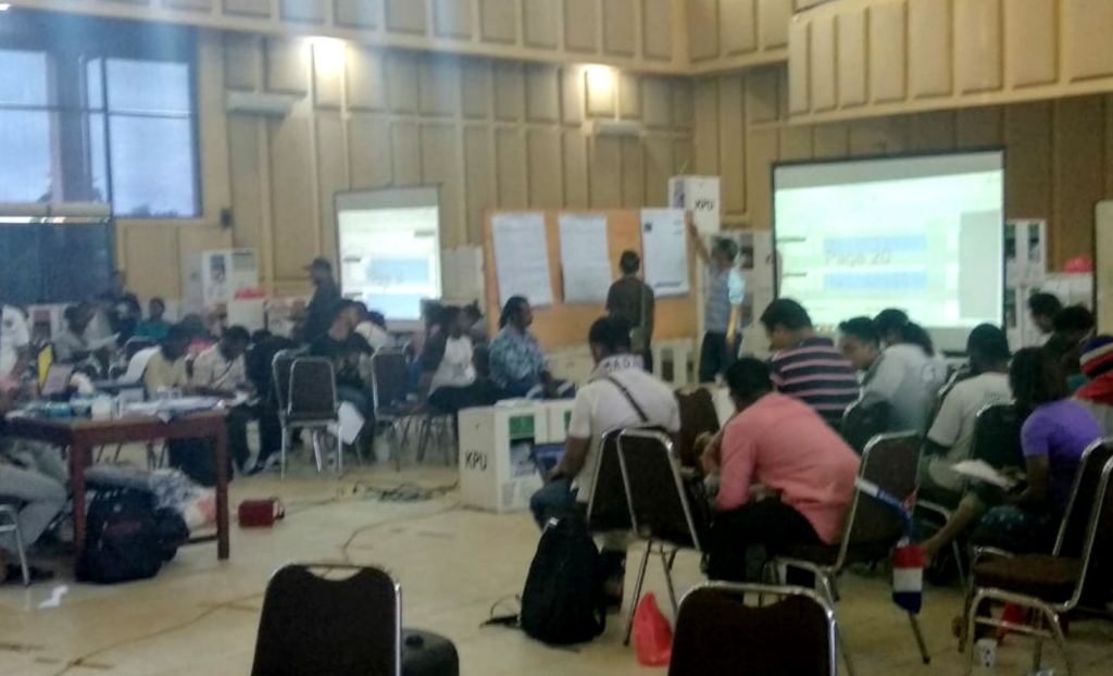 Tujuh PPD di Mimika Sudah Selesaikan Pleno Rekapitulasi Suara Pemilu