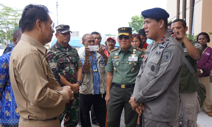 Pangdam dan Kapolda Marah Besar Mimika Tak Siap Urus Pengungsi