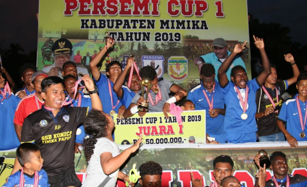 Juarai Persemi Cup 2019, Konica FC Boyong Piala Bergilir dan Rp50 Juta