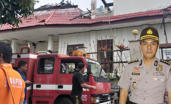Polisi Ungkap Penyebab Kebakaran Asrama Papua di Tomohon