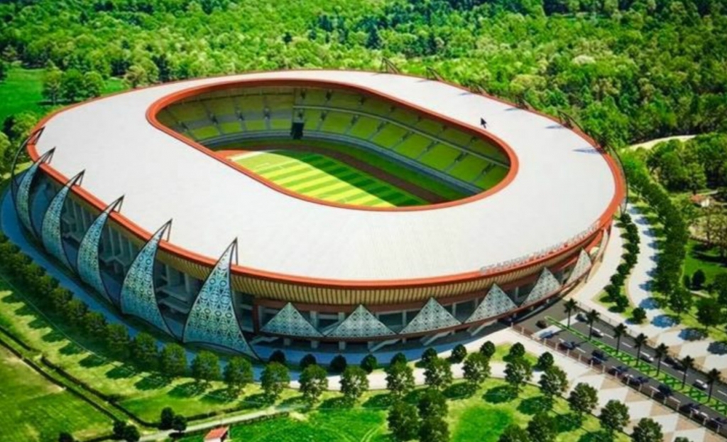 Stadion Papua Bangkit 100 Persen Siap untuk PON 2020