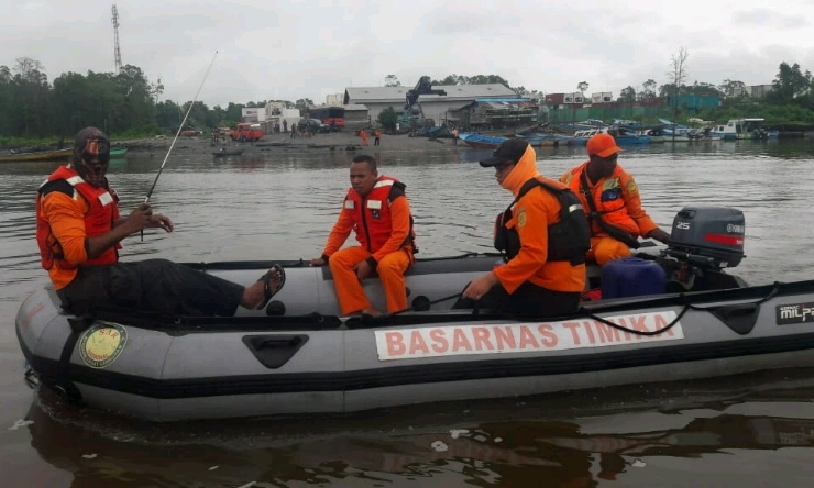 Seorang Nelayan Hilang di Muara Portsite Timika