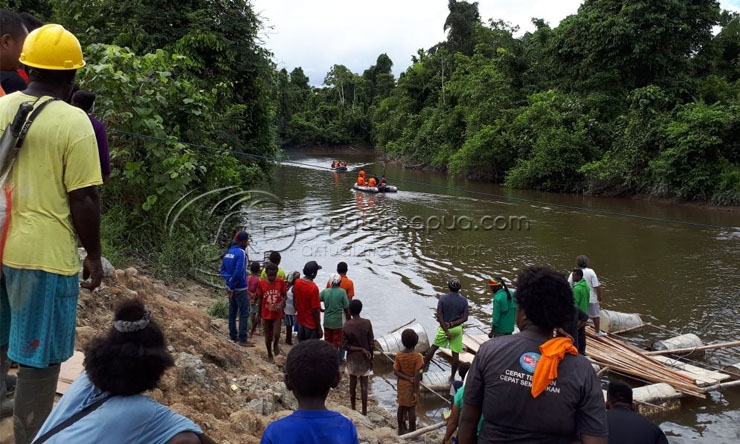 Pencarian Korban Tenggelam di Sungai Kaugapu Belum Buahkan Hasil