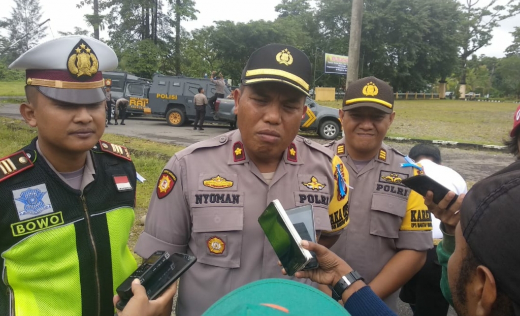 Polres Mimika Antisipasi Potensi Konflik Penetapan Caleg Terpilih