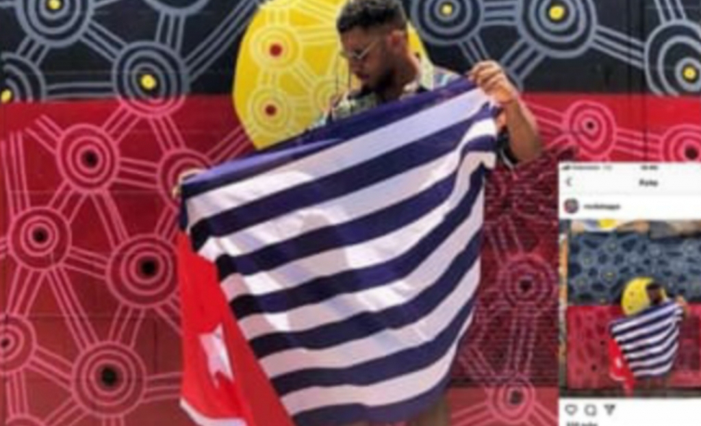 Bupati Nduga Sebut Foto Putranya Pegang Bendera Papua Hasil Editan