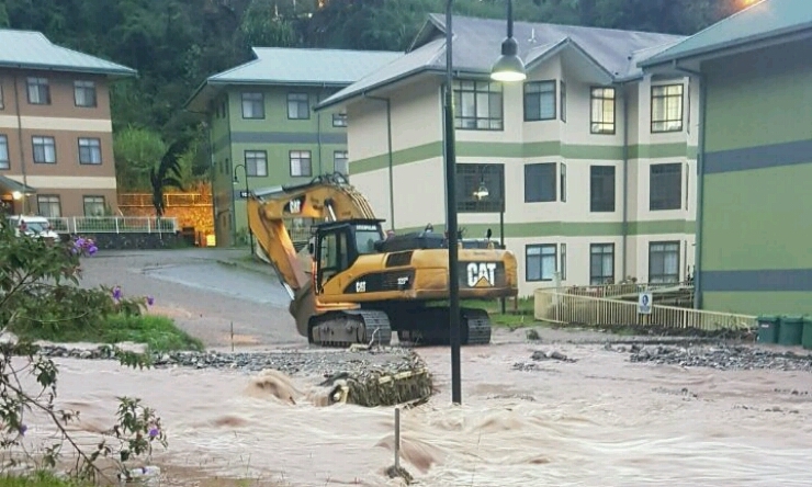 Musibah Banjir Bandang Tembagapura, Beberapa Akses Jalan Ditutup