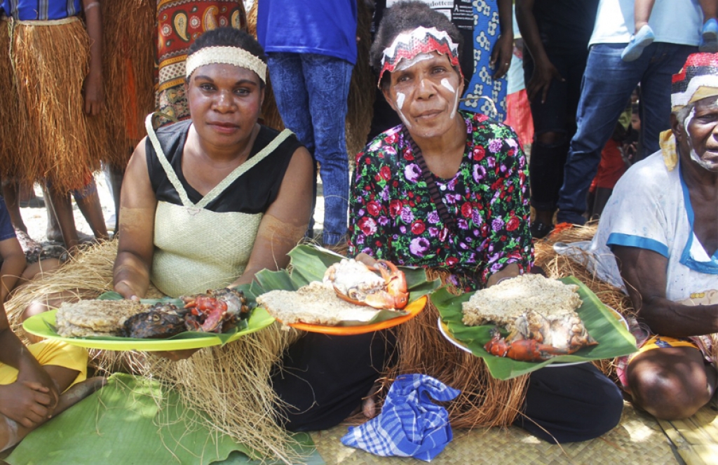 Nikmatnya Sagu Tindis Makanan Khas Suku Kamoro